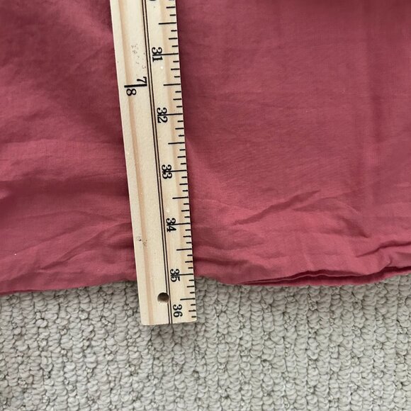 GRAYSON The Changemaker Shirt Dress Button Down Tiered Collar Boho SZ8-10 Pink - Picture 10 of 10